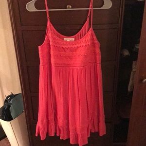 Pink sun dress